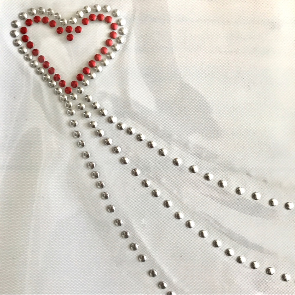 T-Shirt Hotfix - Iron On Necklace - Picture 3 of 3